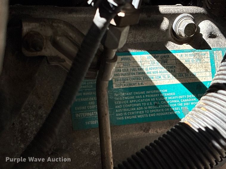 image for item EW8997 2008 Ford F550 Super Duty flatbed truck