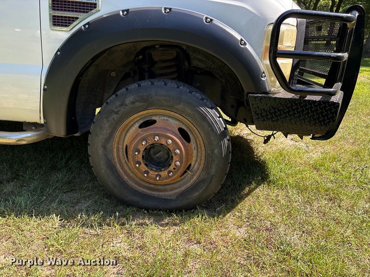 image for item EW8997 2008 Ford F550 Super Duty flatbed truck