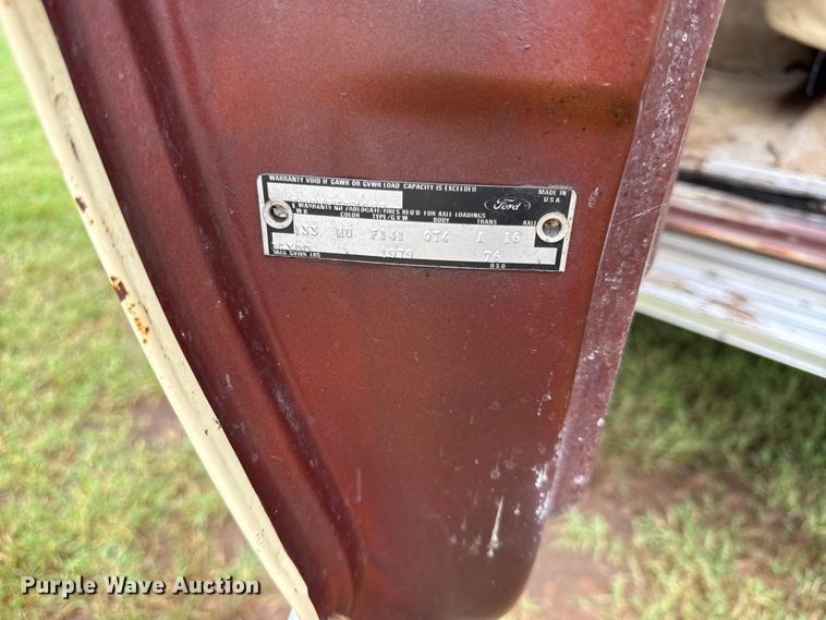 image for item EX1994 1979 Ford Ranger 150 pickup truck