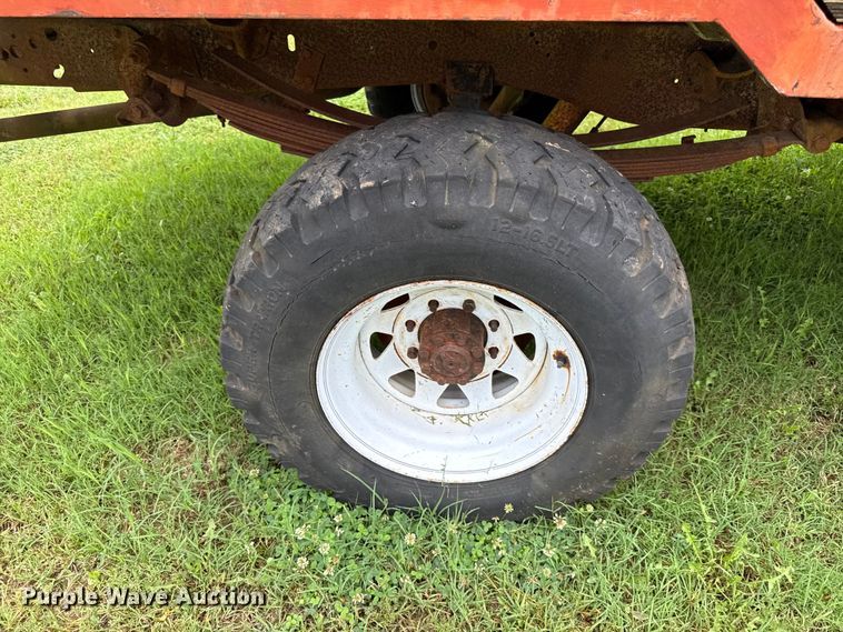 image for item EX1995 1975 Ford F250 flatbed pickup truck