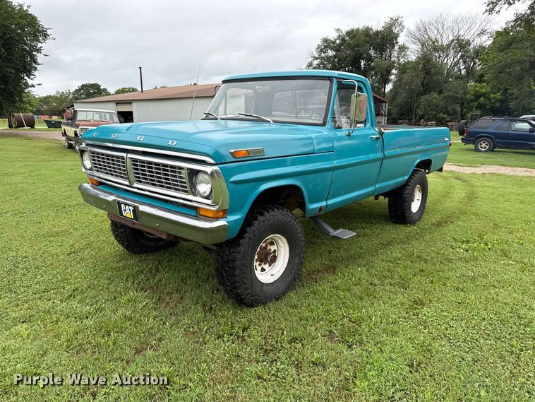 image for item EX1996 1970 Ford F250 pickup truck