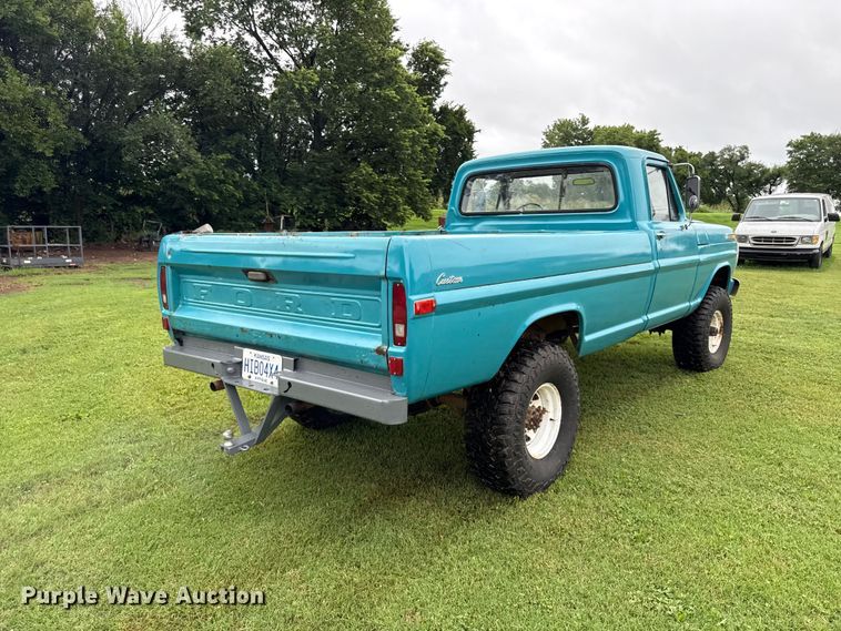 image for item EX1996 1970 Ford F250 pickup truck