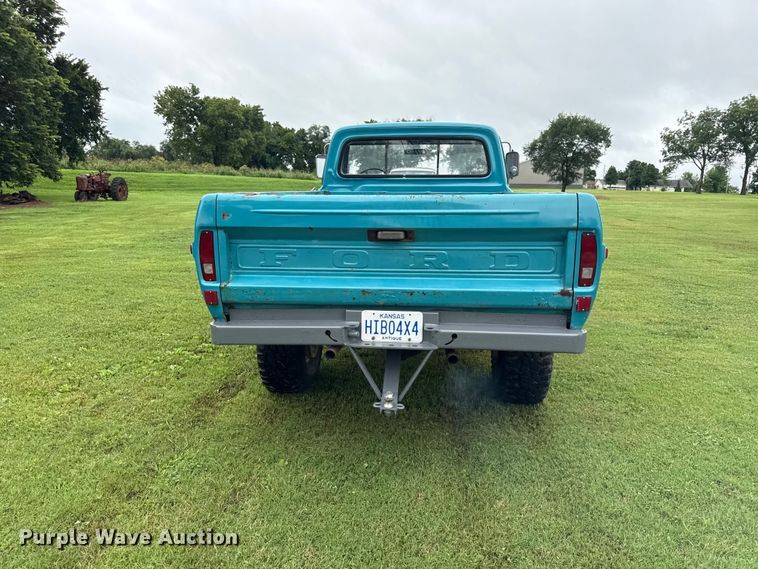 image for item EX1996 1970 Ford F250 pickup truck