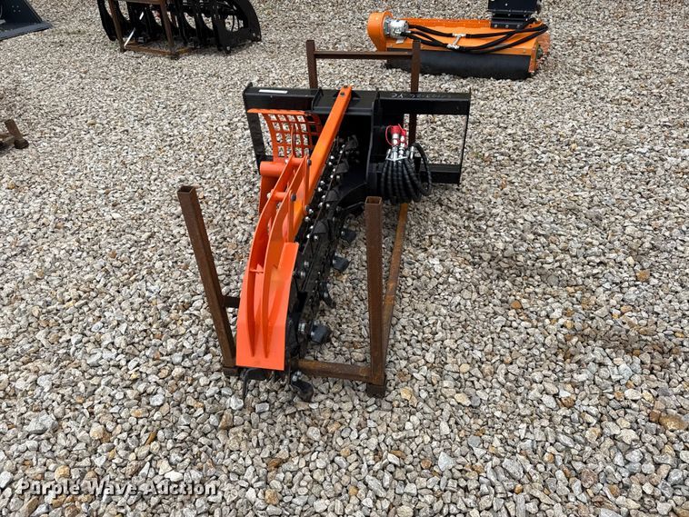 image for item EX2010 2025 Captok D39 skid steer trencher