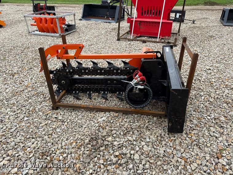 image for item EX2010 2025 Captok D39 skid steer trencher