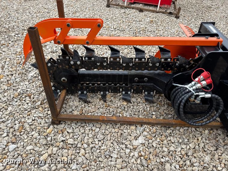 image for item EX2010 2025 Captok D39 skid steer trencher