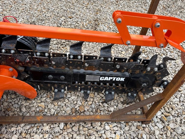 image for item EX2010 2025 Captok D39 skid steer trencher