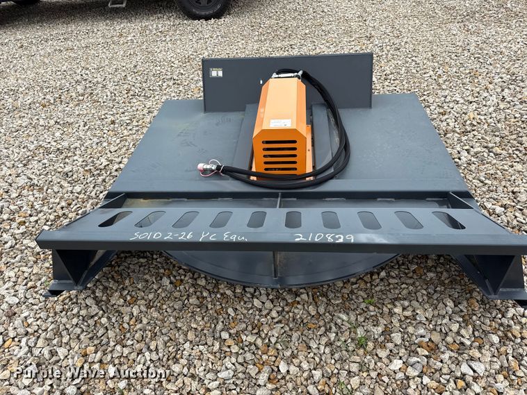 image for item EX2014 2025 Wolverine BC-13-72W skid steer brush mower