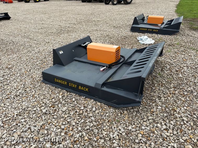 image for item EX2014 2025 Wolverine BC-13-72W skid steer brush mower