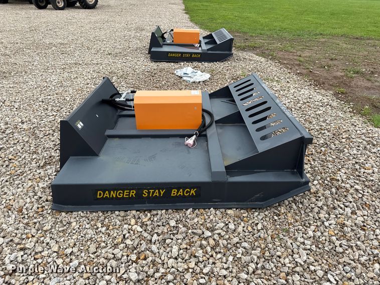 image for item EX2014 2025 Wolverine BC-13-72W skid steer brush mower