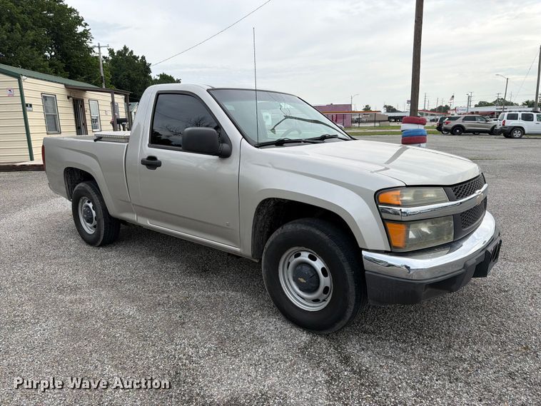 image for item EX2506 2007 Chevrolet Colorado pickup truck