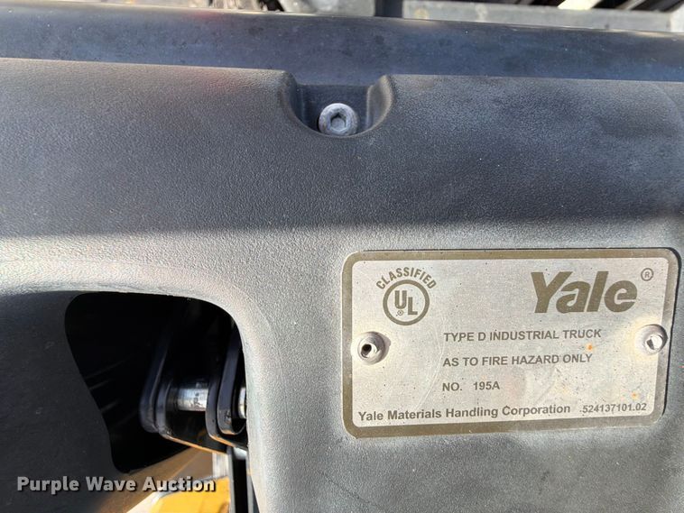 image for item EX2520 2021 Yale Veracitor 110VX forklift
