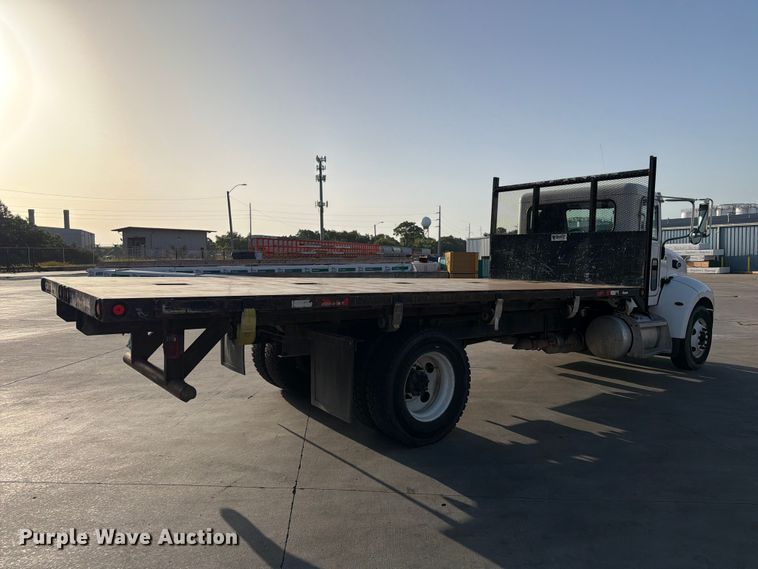 image for item EX2521 2018 Peterbilt 337 flatbed truck