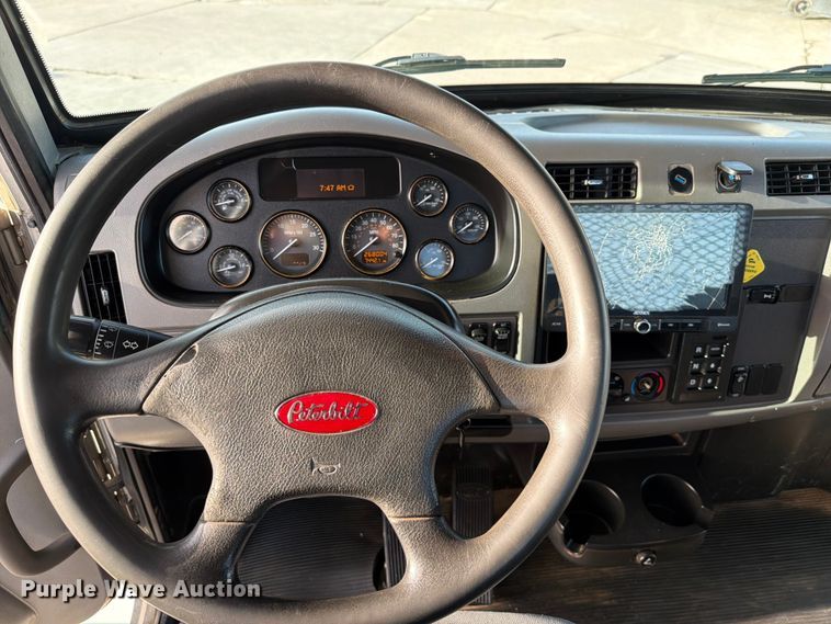 image for item EX2521 2018 Peterbilt 337 flatbed truck