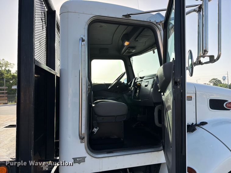image for item EX2521 2018 Peterbilt 337 flatbed truck