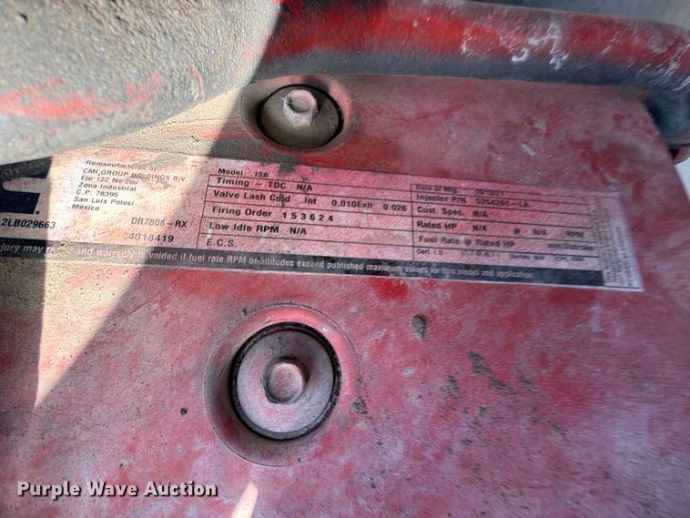 image for item EX2521 2018 Peterbilt 337 flatbed truck
