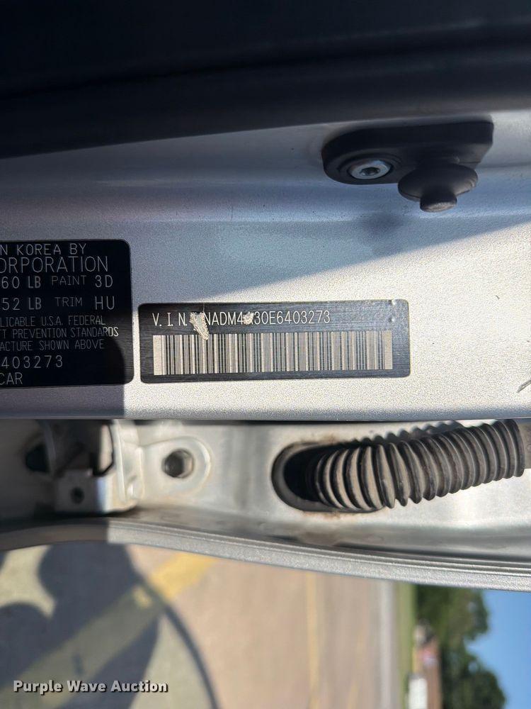 image for item EX2544 2014 KIA Rio 