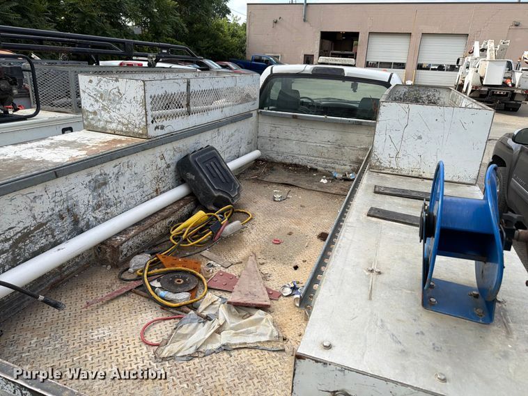 image for item EX4545 2007 Dodge Ram 3500 utility bed pickup truck