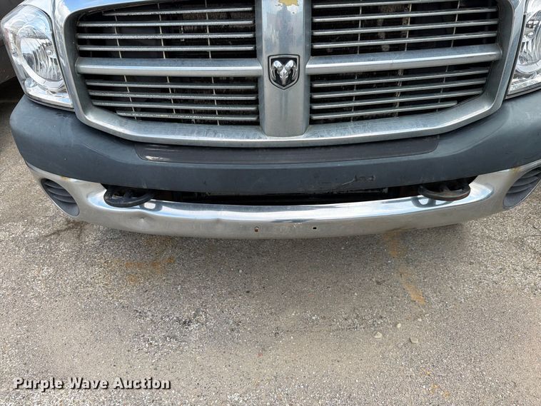 image for item EX4545 2007 Dodge Ram 3500 utility bed pickup truck