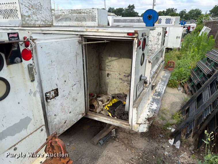 image for item EX4545 2007 Dodge Ram 3500 utility bed pickup truck