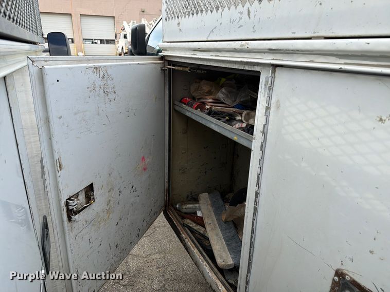 image for item EX4545 2007 Dodge Ram 3500 utility bed pickup truck