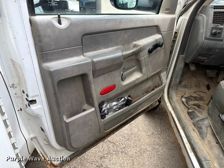 image for item EX4545 2007 Dodge Ram 3500 utility bed pickup truck