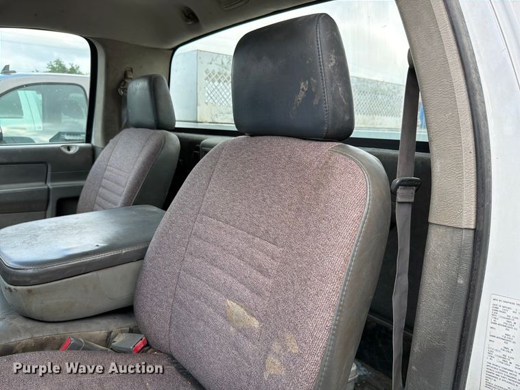 image for item EX4545 2007 Dodge Ram 3500 utility bed pickup truck