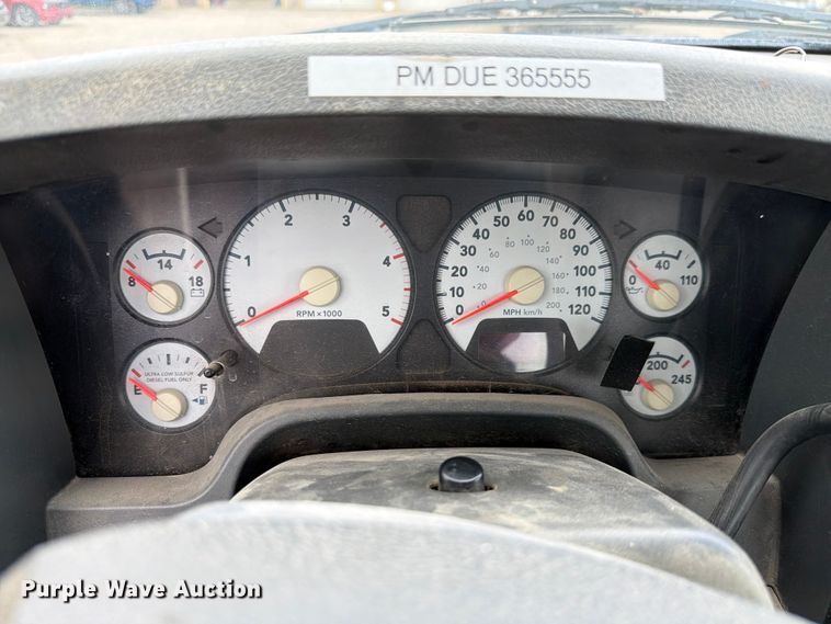 image for item EX4545 2007 Dodge Ram 3500 utility bed pickup truck