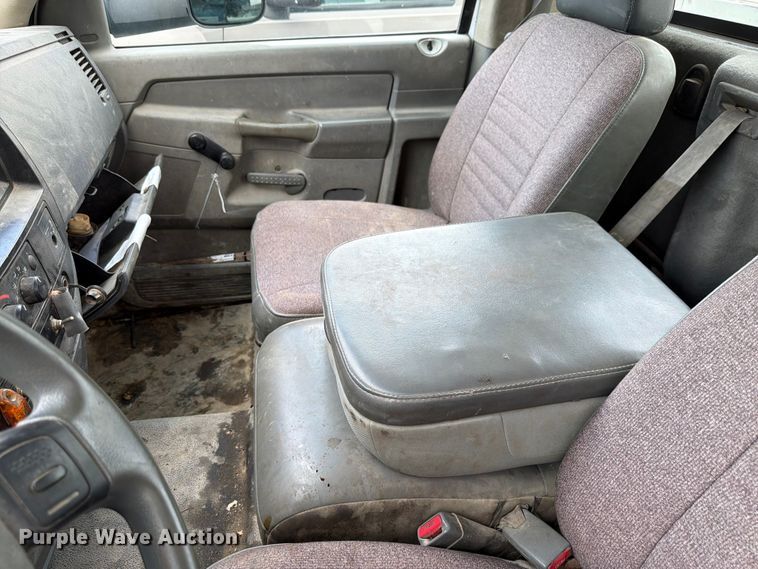 image for item EX4545 2007 Dodge Ram 3500 utility bed pickup truck