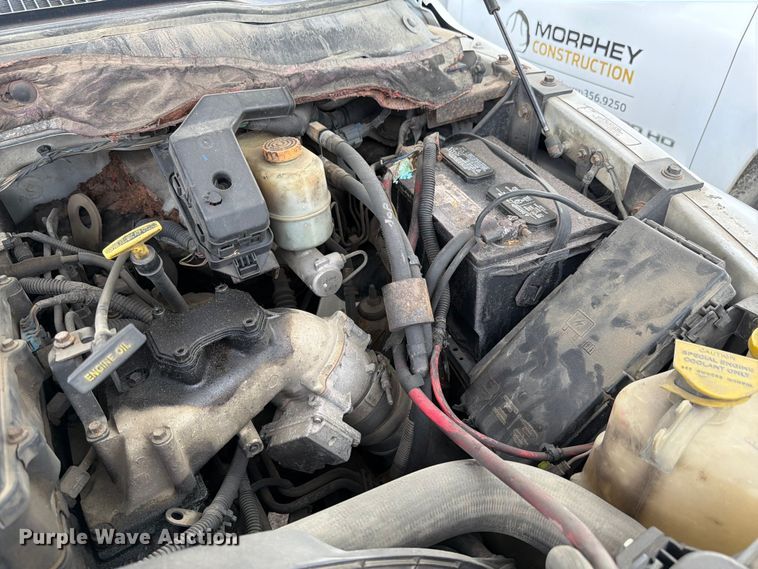 image for item EX4545 2007 Dodge Ram 3500 utility bed pickup truck