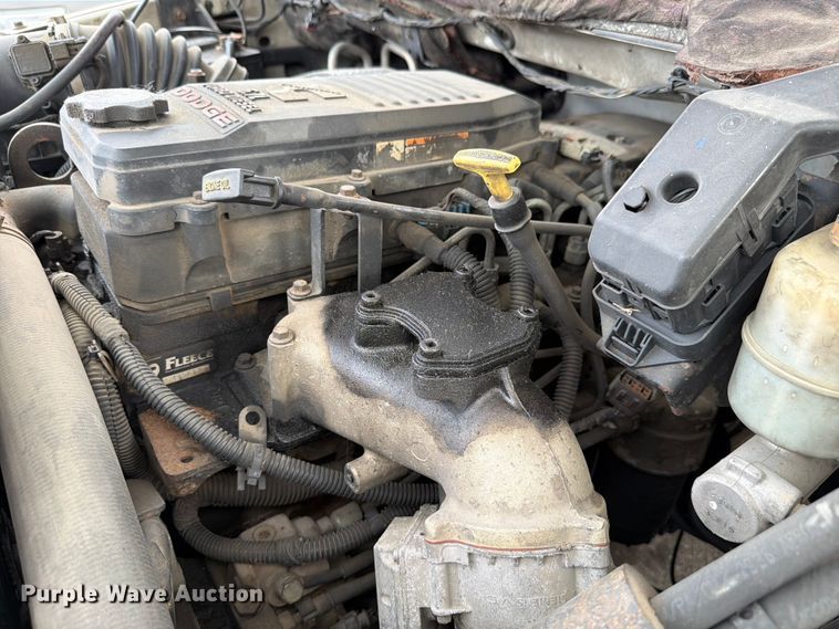 image for item EX4545 2007 Dodge Ram 3500 utility bed pickup truck