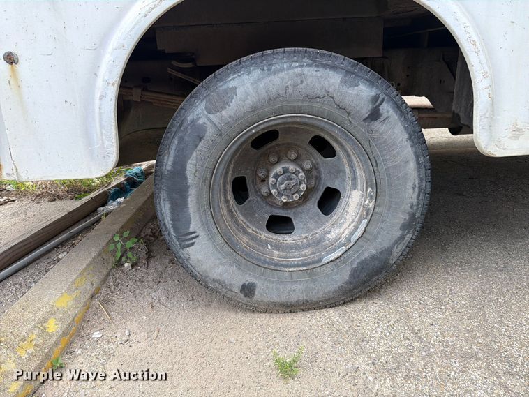 image for item EX4545 2007 Dodge Ram 3500 utility bed pickup truck