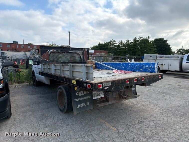image for item EX4546 2006 Ford F350 Super Duty dump flatbed pickup truck