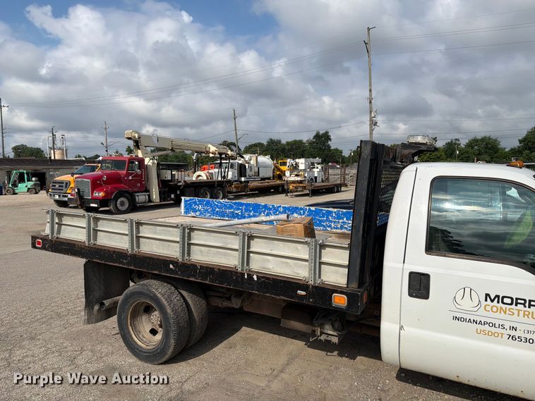 image for item EX4546 2006 Ford F350 Super Duty dump flatbed pickup truck