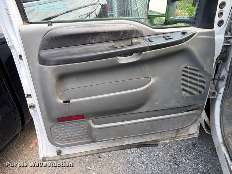 image for item EX4546 2006 Ford F350 Super Duty dump flatbed pickup truck
