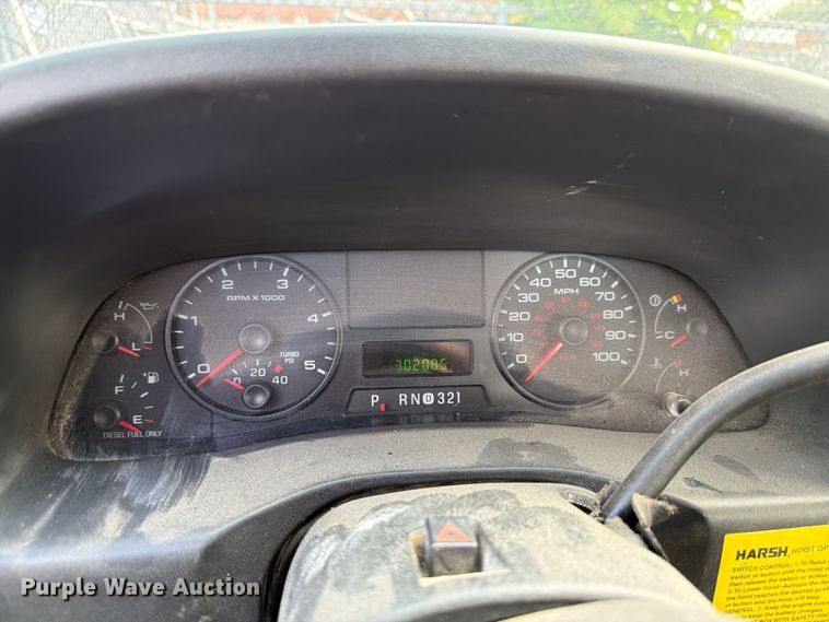 image for item EX4546 2006 Ford F350 Super Duty dump flatbed pickup truck