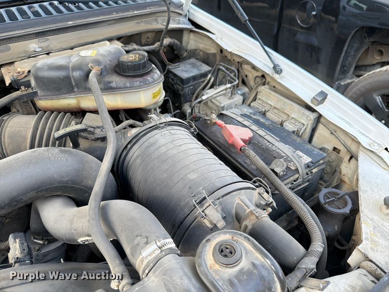 image for item EX4546 2006 Ford F350 Super Duty dump flatbed pickup truck