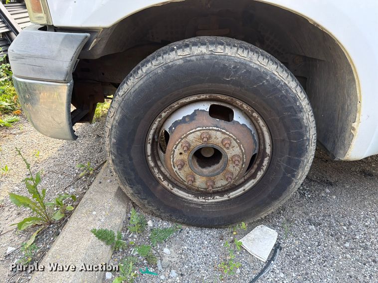 image for item EX4546 2006 Ford F350 Super Duty dump flatbed pickup truck