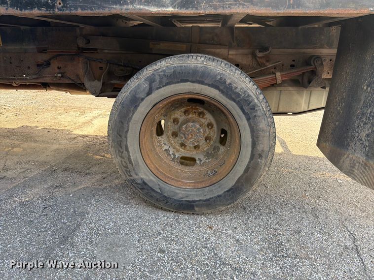 image for item EX4546 2006 Ford F350 Super Duty dump flatbed pickup truck