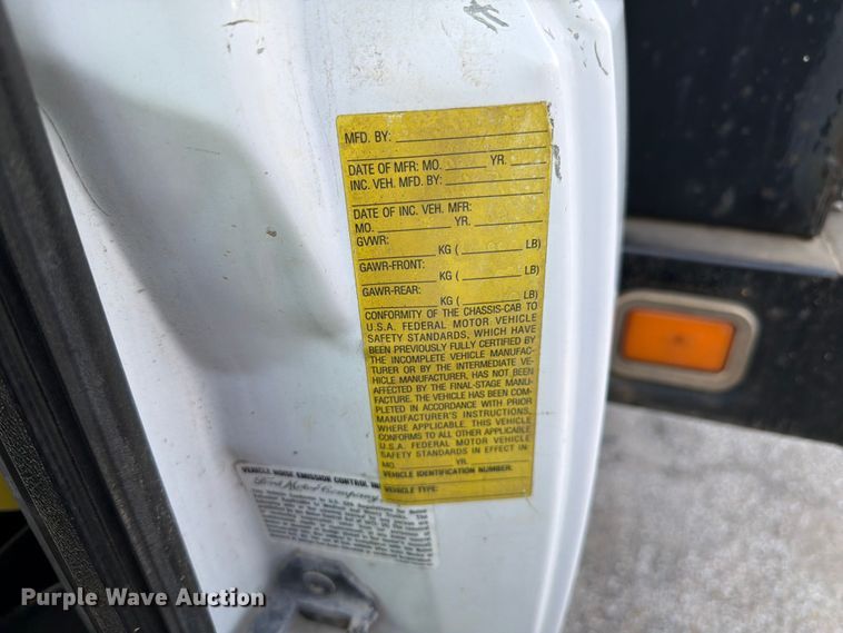 image for item EX4546 2006 Ford F350 Super Duty dump flatbed pickup truck
