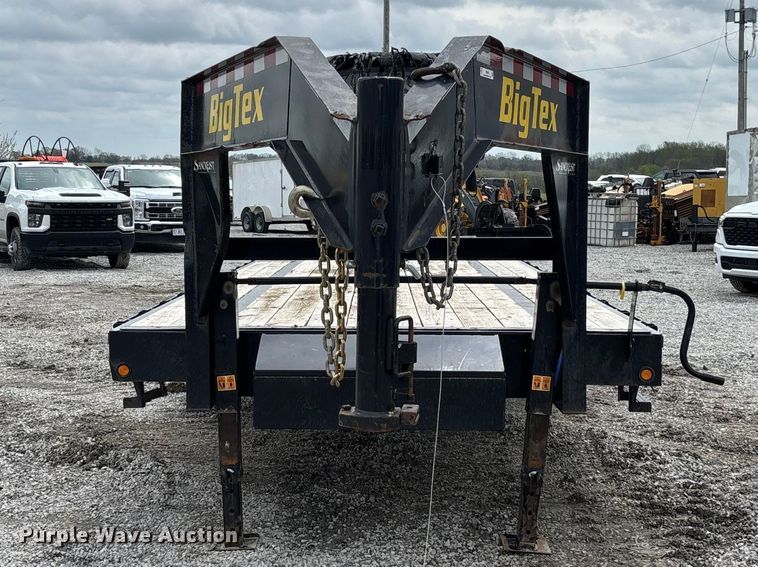 image for item FB3425 2022 Big Tex 14GN-28BK+5MR equipment trailer