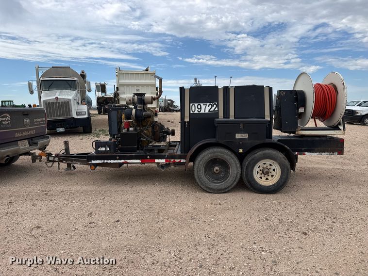 image for item FB6882 2010 Sewer Equipment Company of America sewer jetter trailer