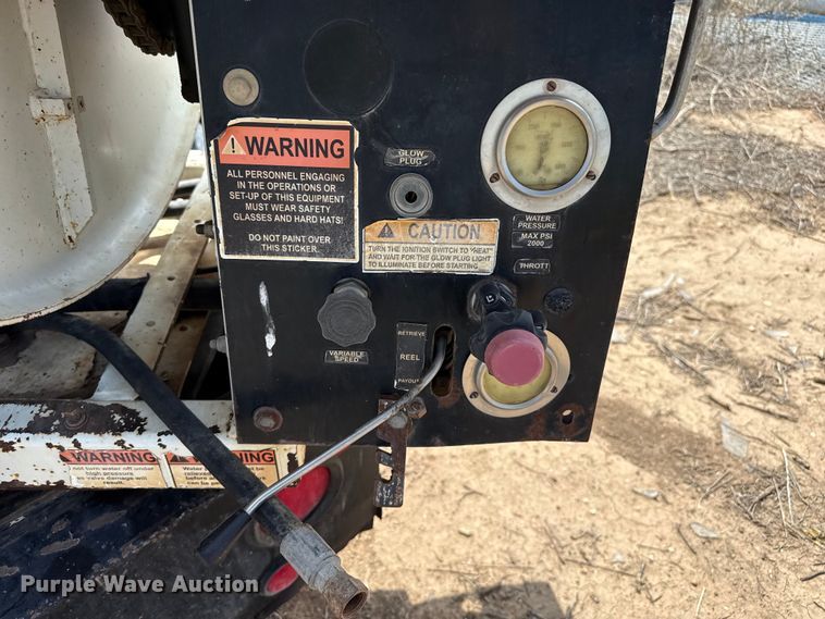image for item FB6886 Sewer jetter trailer
