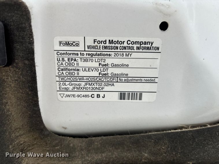 image for item FC1725 2018 Ford Escape SE SUV