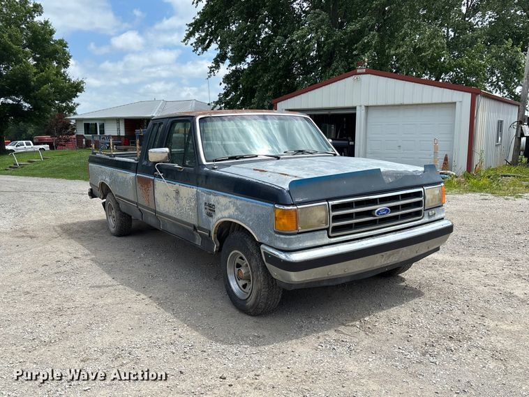 image for item FC1763 1991 Ford F150 Ext. Cab pickup truck