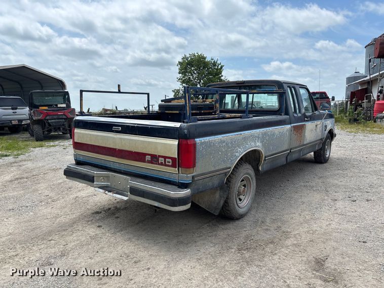 image for item FC1763 1991 Ford F150 Ext. Cab pickup truck