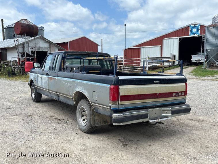 image for item FC1763 1991 Ford F150 Ext. Cab pickup truck