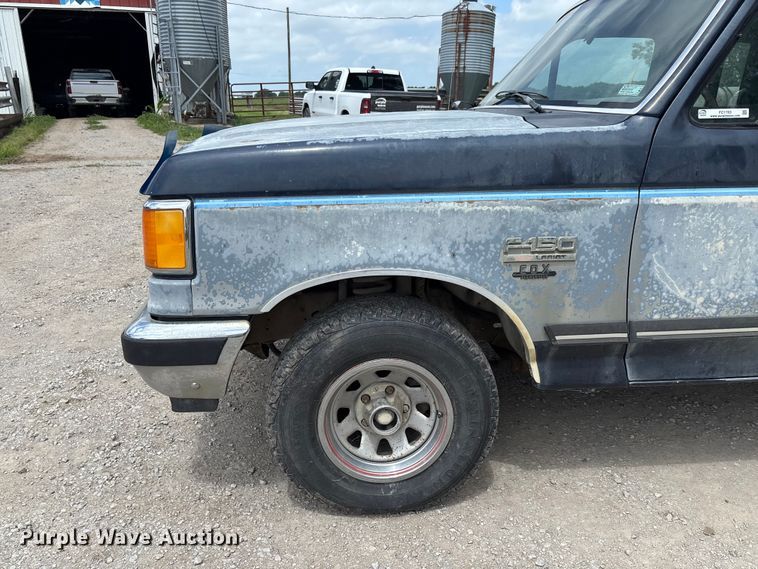 image for item FC1763 1991 Ford F150 Ext. Cab pickup truck