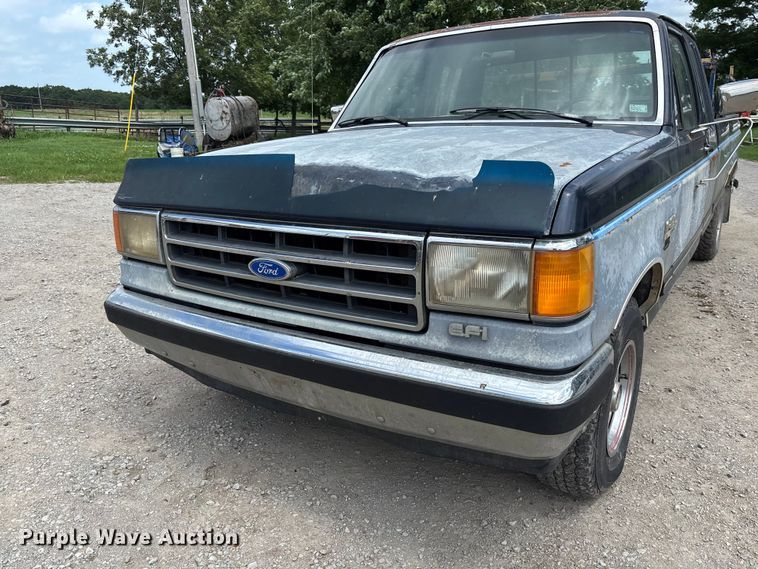 image for item FC1763 1991 Ford F150 Ext. Cab pickup truck
