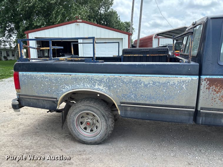 image for item FC1763 1991 Ford F150 Ext. Cab pickup truck